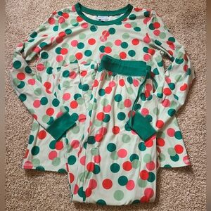 LuLaRoe Dream Asher Pajama PJ Christmas Pajamas Set Top And Pants